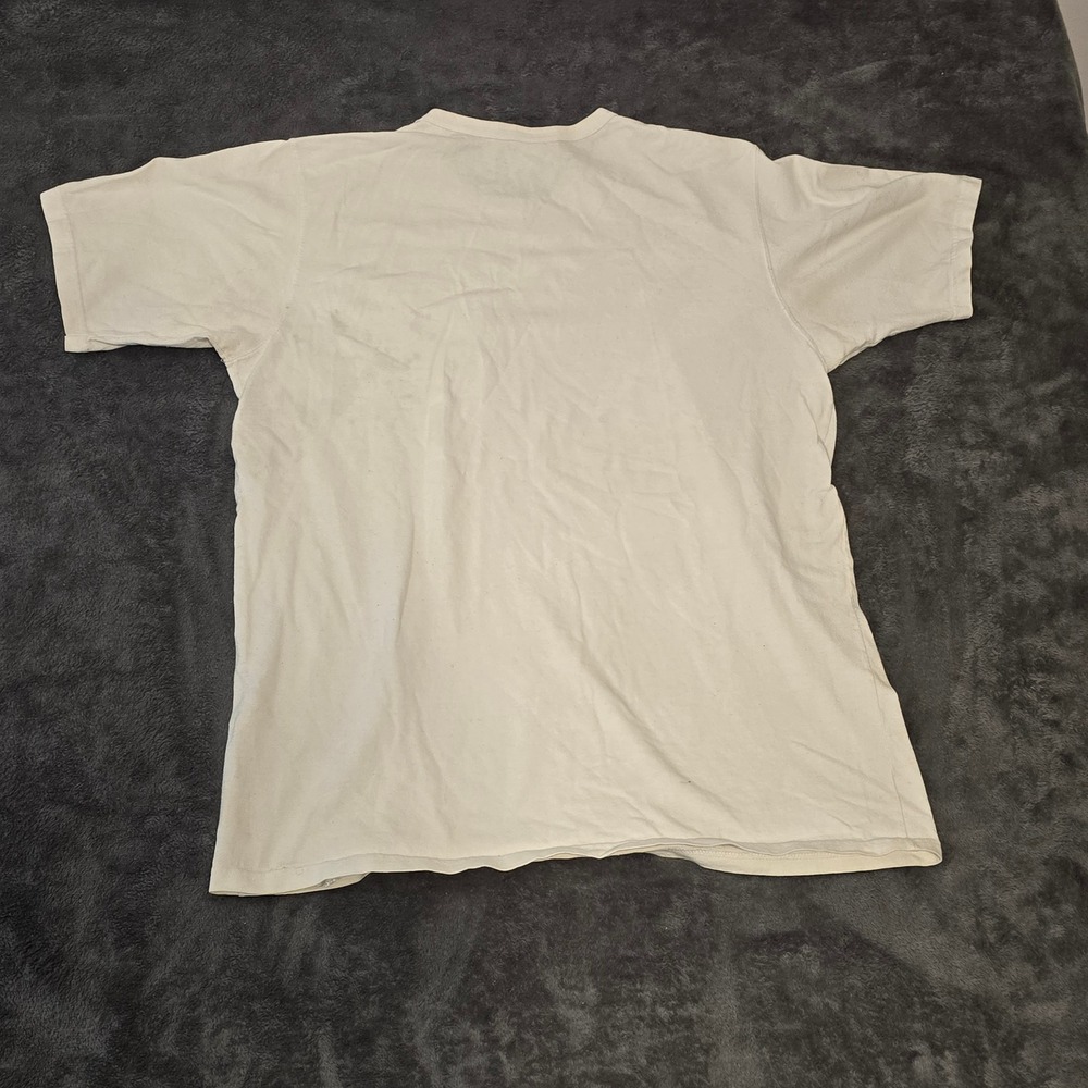 Champion Big C Logo T-Shirt Men's XL White Heritage Jersey‎ Cotton Graphic Tee - Picture 12 of 16